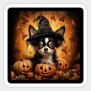 Chihuahua Halloween Sticker